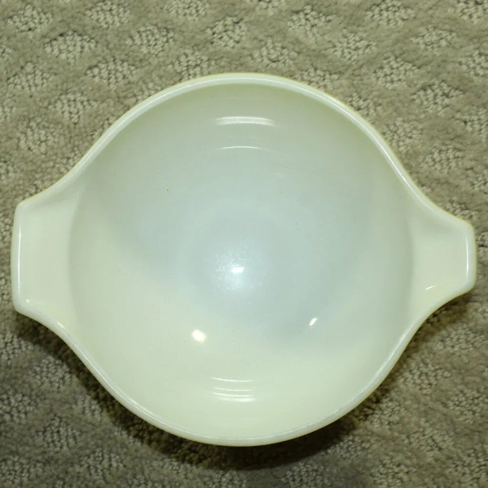 VINTAGE PYREX Set of 4 Verde Green Cinderella Nesting Mixing Bowls 441 - 444